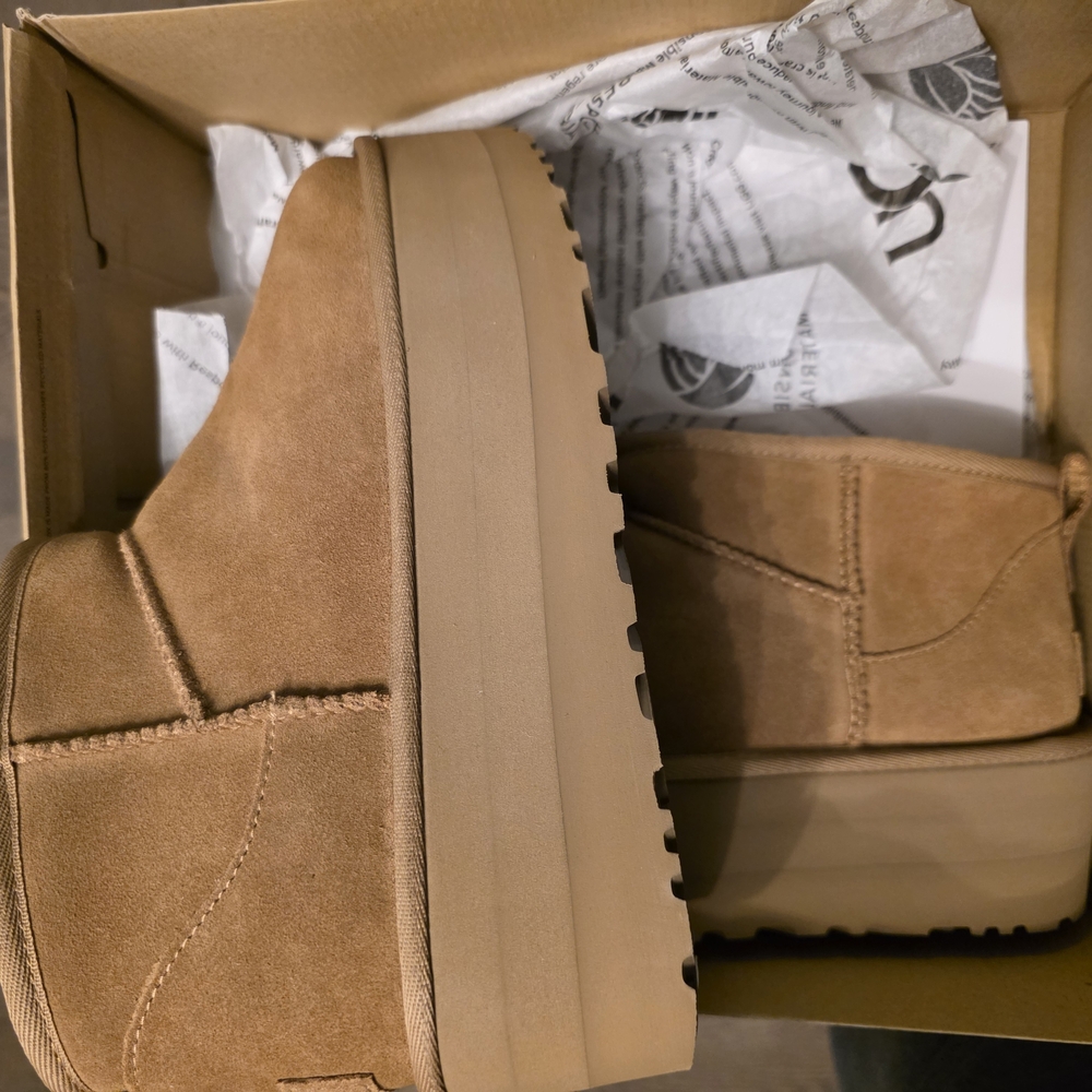 UGG Ultra Mini Platform-Chestnut Size 9 - Picture 5 of 5